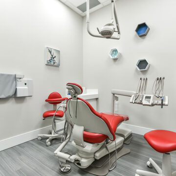 our south hill dental clinic treatment room
